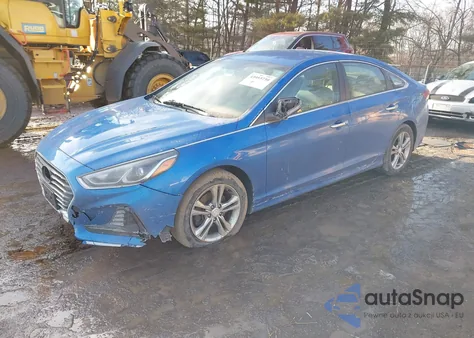 2018 Hyundai Sonata Sel z USA, uszkodzony, nr VIN 5NPE34AFXJH606692